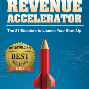 The cover of the book "The Revenue Accelerator", by Dr. Allan Colman.